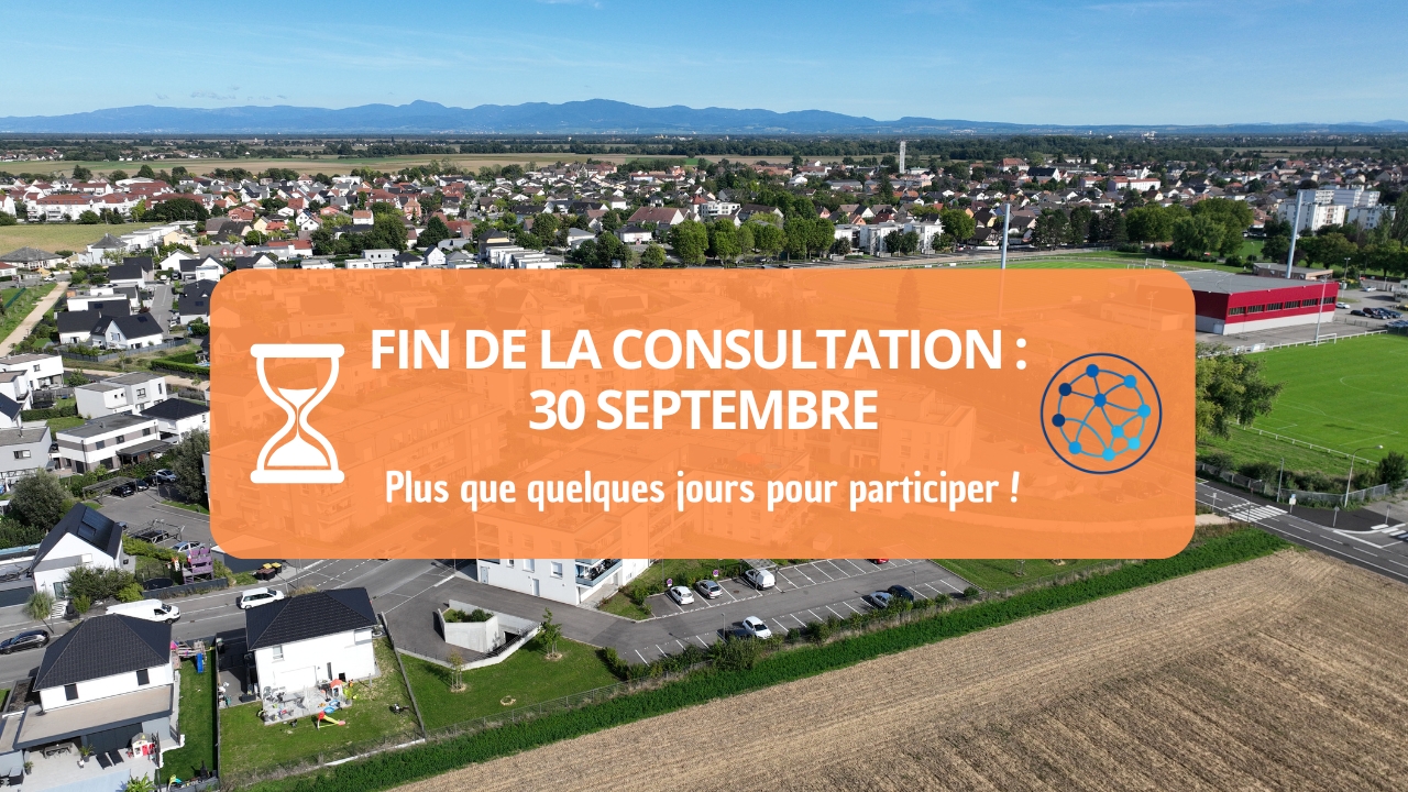 La consultation citoyenne se termine le 30 septembre. N’attendez-plus pour participer