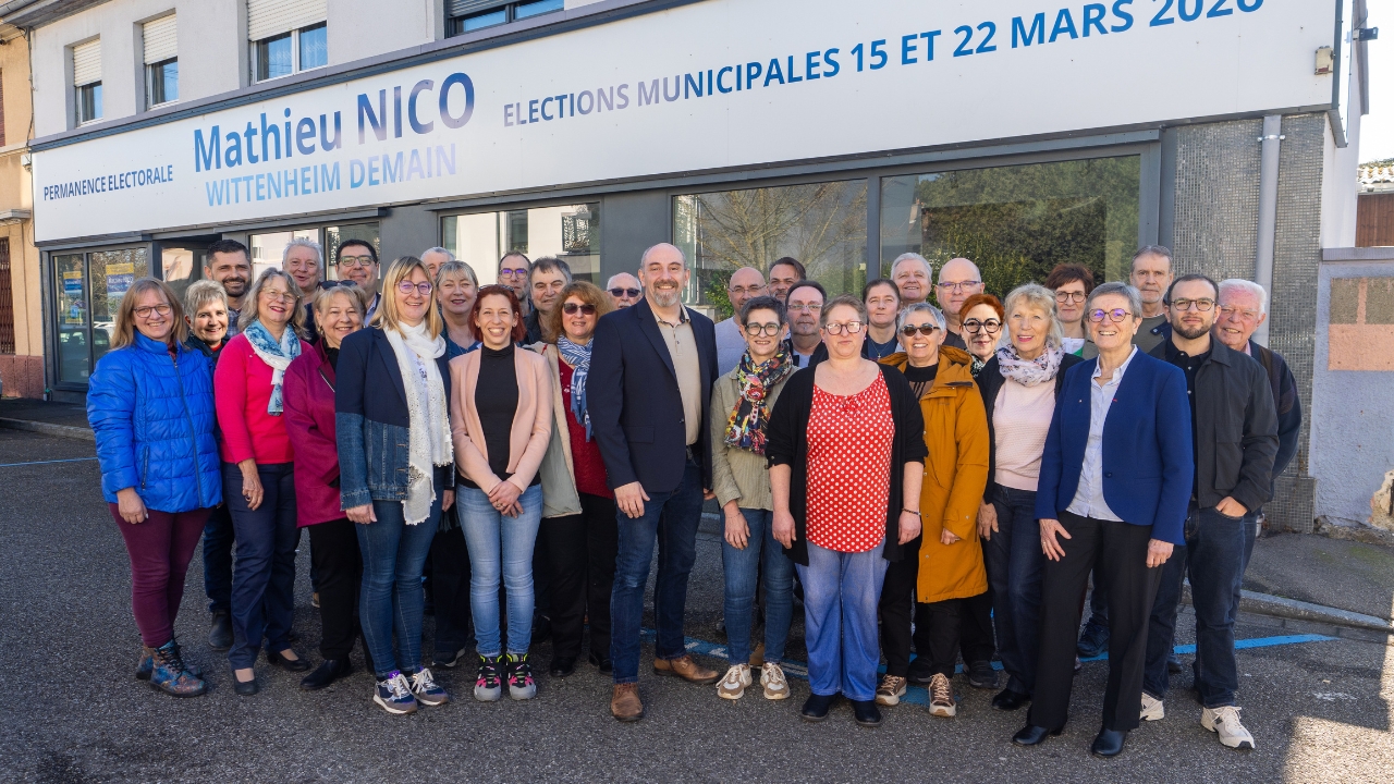 Dimanche 22 mars, tout peut basculer. Une seule voix peut changer Wittenheim. La vôtre !
